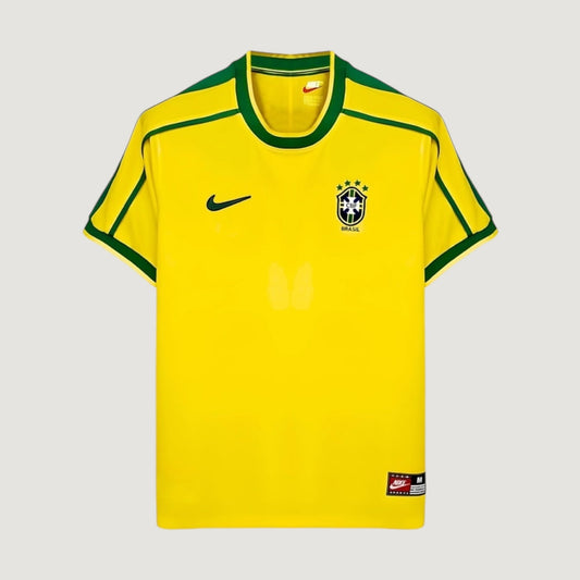 Brésil - Maillot Rétro 1998 - Jaune