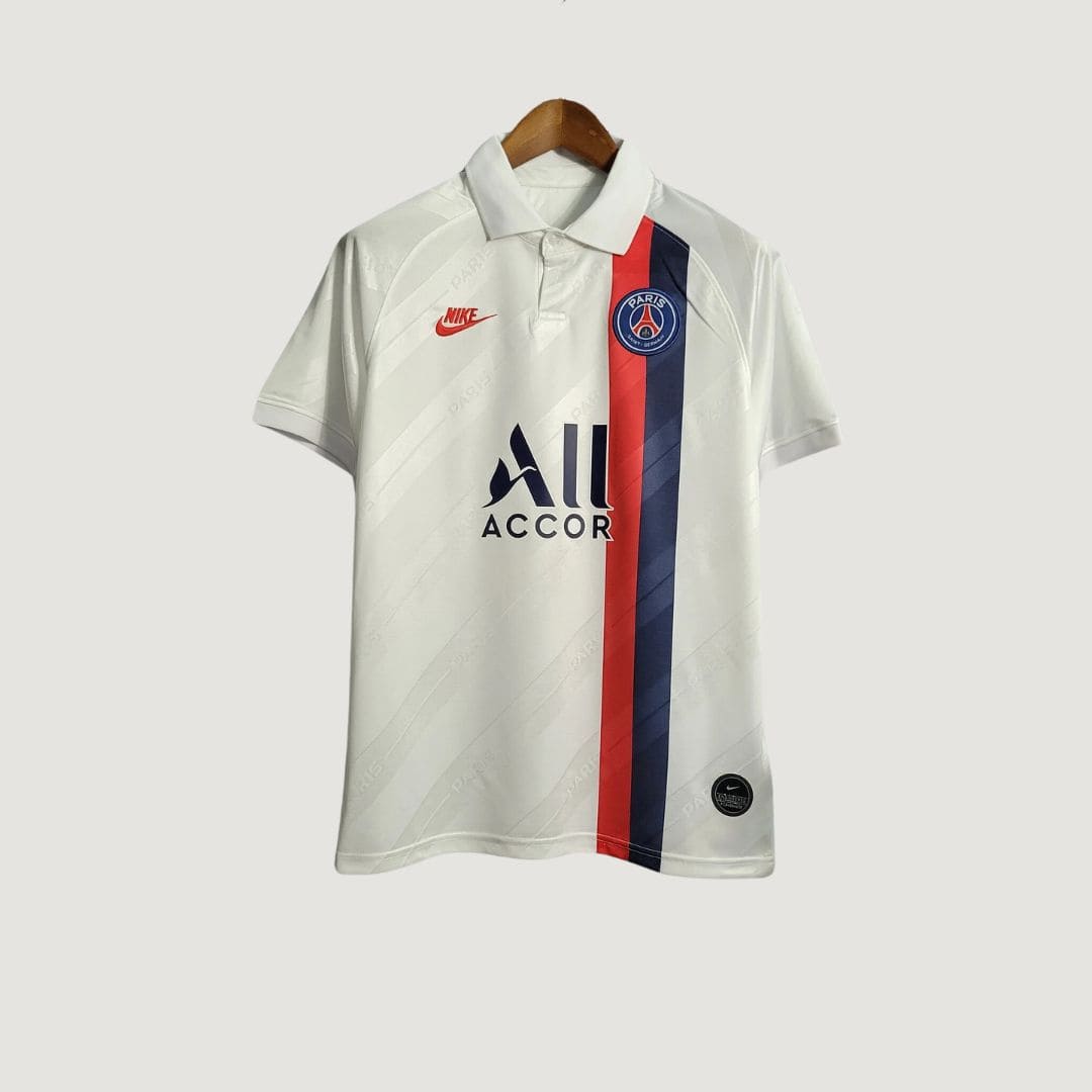 Paris Saint Germain - Maillot Rétro 19/20 - Blanc