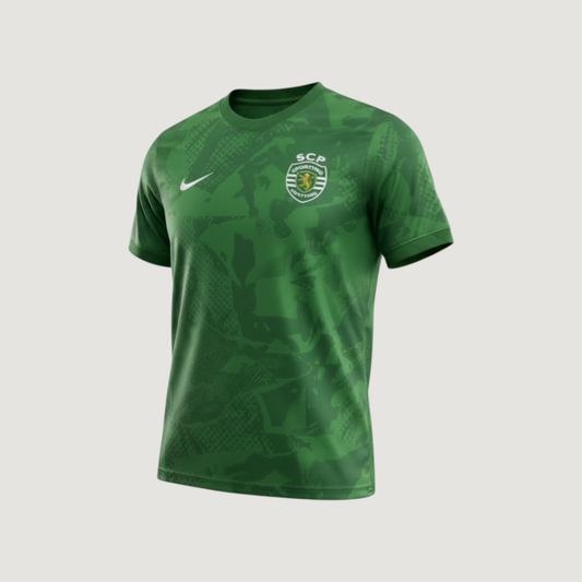 Sporting CP – Maillot Entraînement 2025-26 – vert, vert foncé