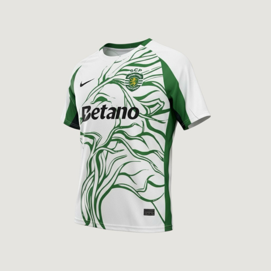 Sporting CP – Maillot Concept 2025-26 – blanc, vert