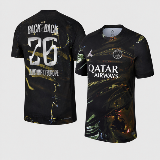 Paris – Maillot Night Édition "Back 2 Back" 25/26 - Noir