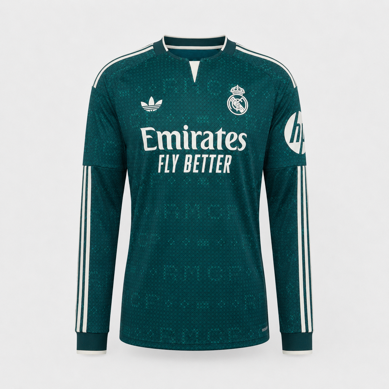 Real Madrid – Maillot Extérieur Manches Longues 26/27– Vert