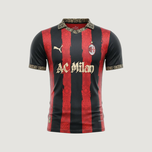 AC Milan – Maillot Domicile Spécial Édition 2026 – Noir, Rouge
