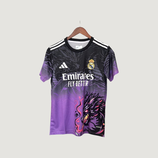 REAL MADRID – MAILLOT CONCEPT 25/26 – NOIR & VIOLET