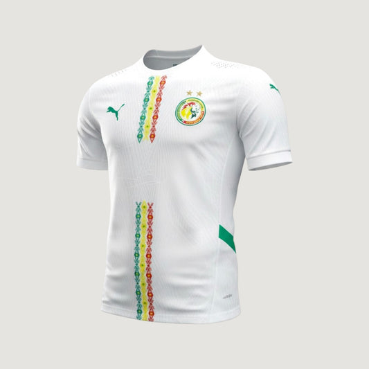 Sénégal – Maillot Extérieur 2024/2025 – Blanc